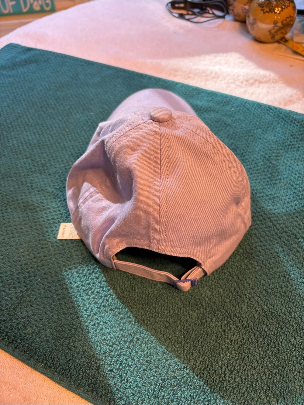 Under Armour Youth 100% Cotton Purple Ball Cap with Embroidered Logo